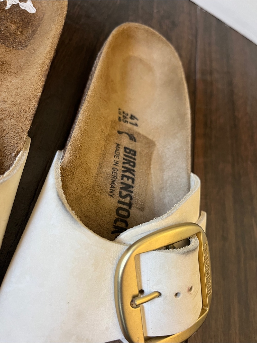 Like New! BIRKENSTOCK BIG BUCKLE Madrid Sandals - Picture 8 of 12